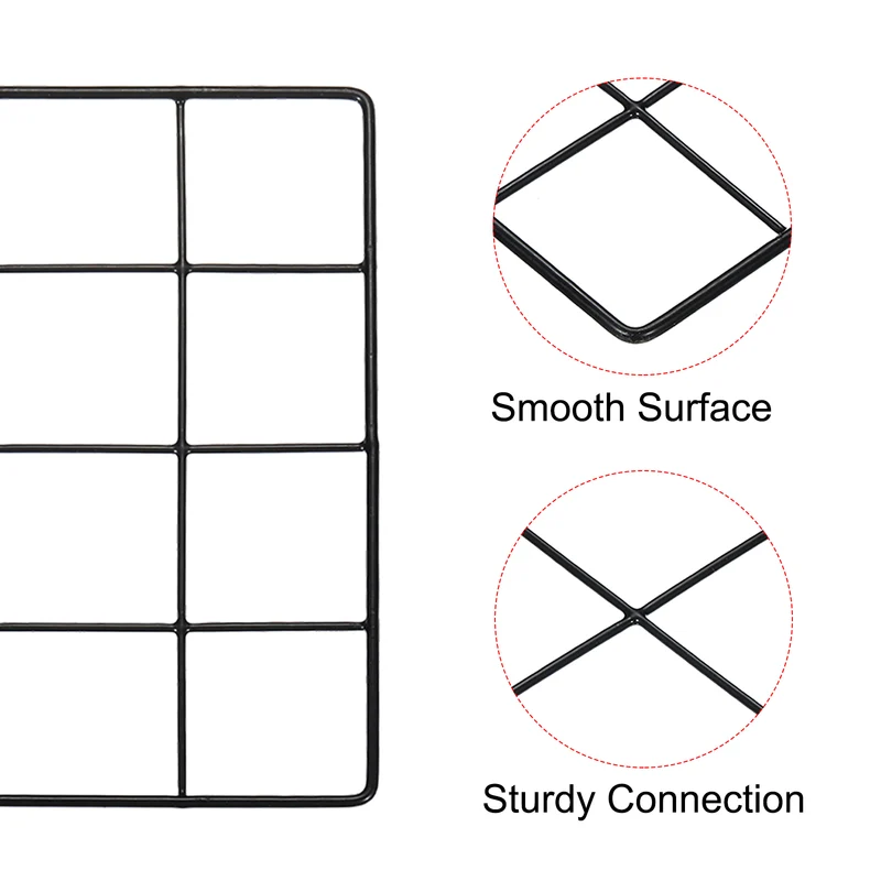 Wire Grid Panel, Wall Grid Decorative Board Photo Display