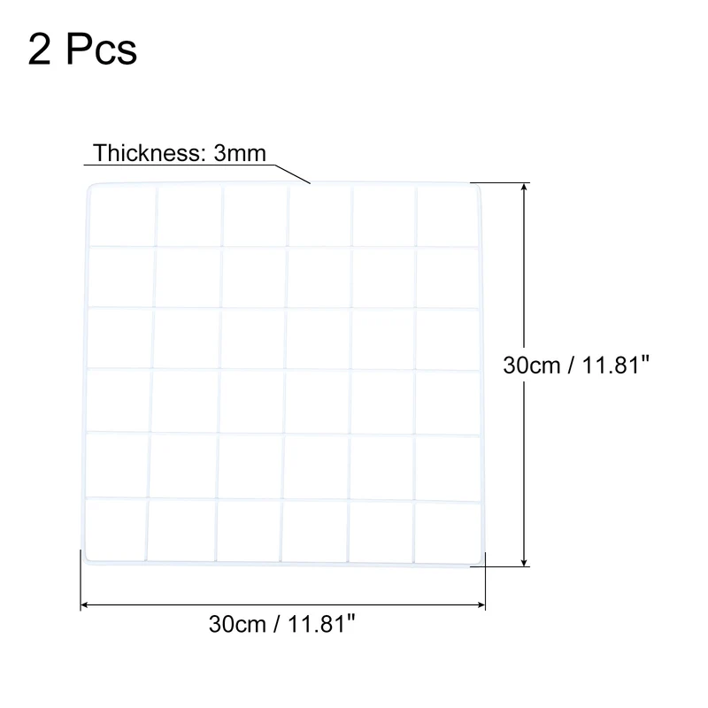 Wire Grid Panel, Wall Grid Decorative Board Photo Display