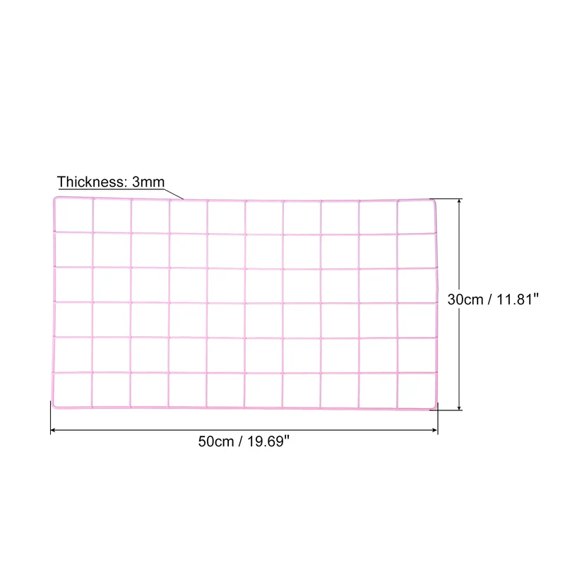 Wire Grid Panel, Wall Grid Decorative Board Photo Display