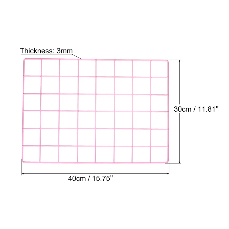 Wire Grid Panel, Wall Grid Decorative Board Photo Display
