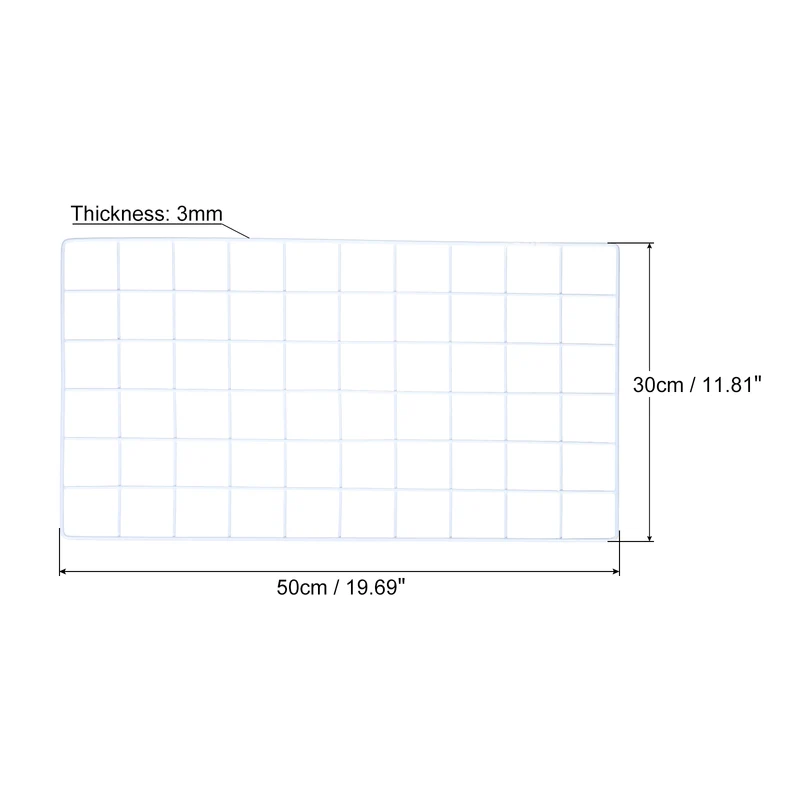 Wire Grid Panel, Wall Grid Decorative Board Photo Display