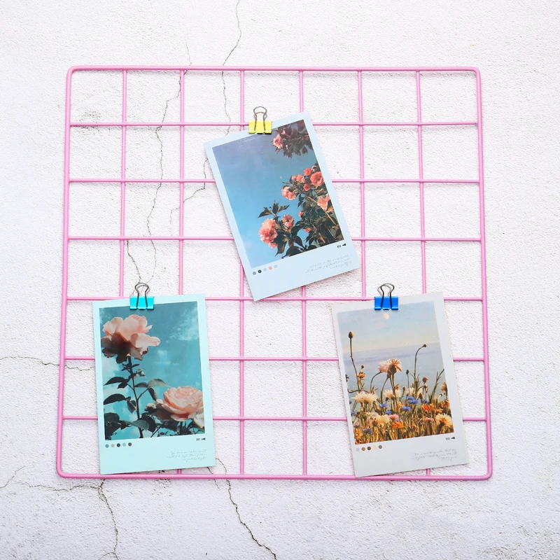 Wire Grid Panel, Wall Grid Decorative Board Photo