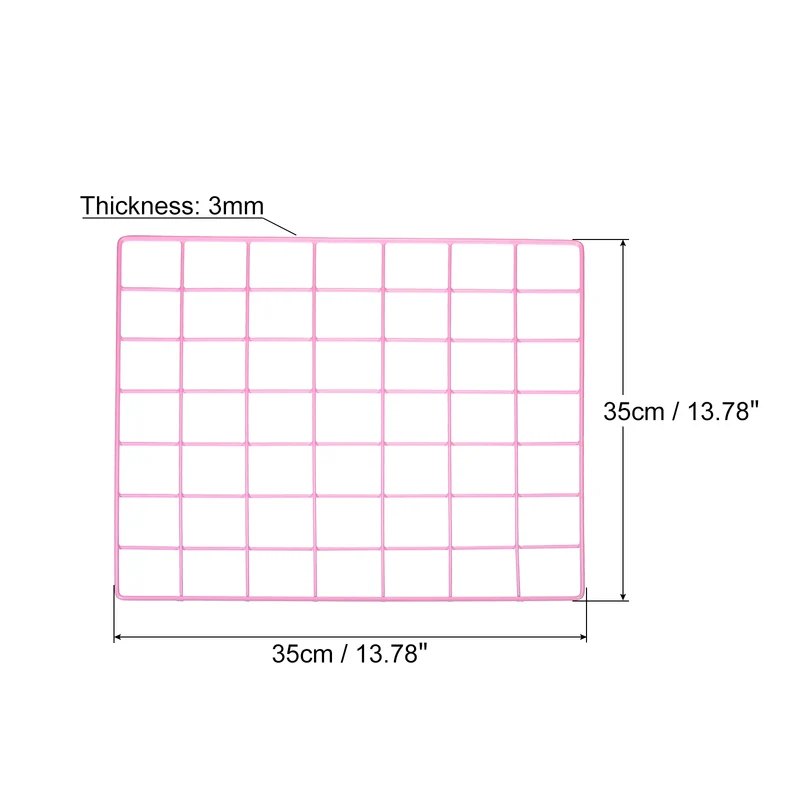 Wire Grid Panel, Wall Grid Decorative Board Photo