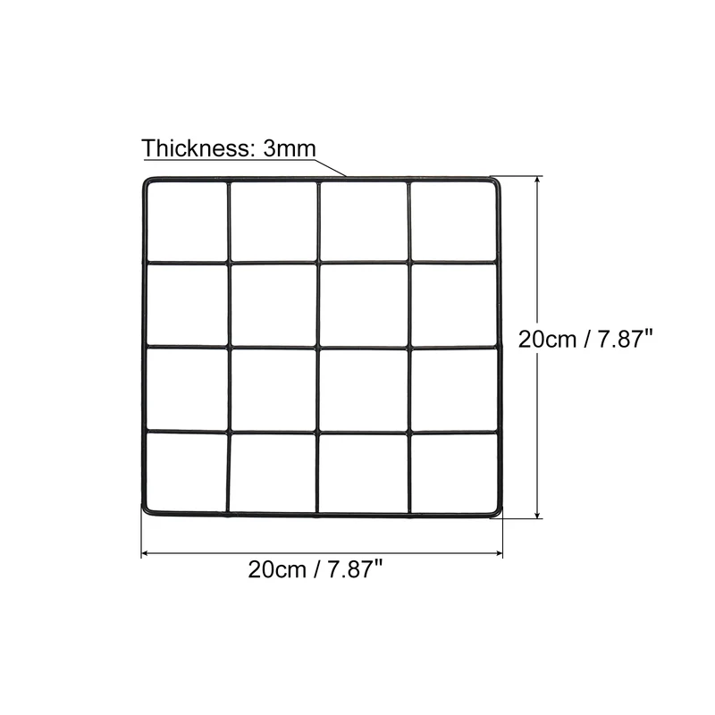 Wire Grid Panel, Wall Grid Decorative Board Photo