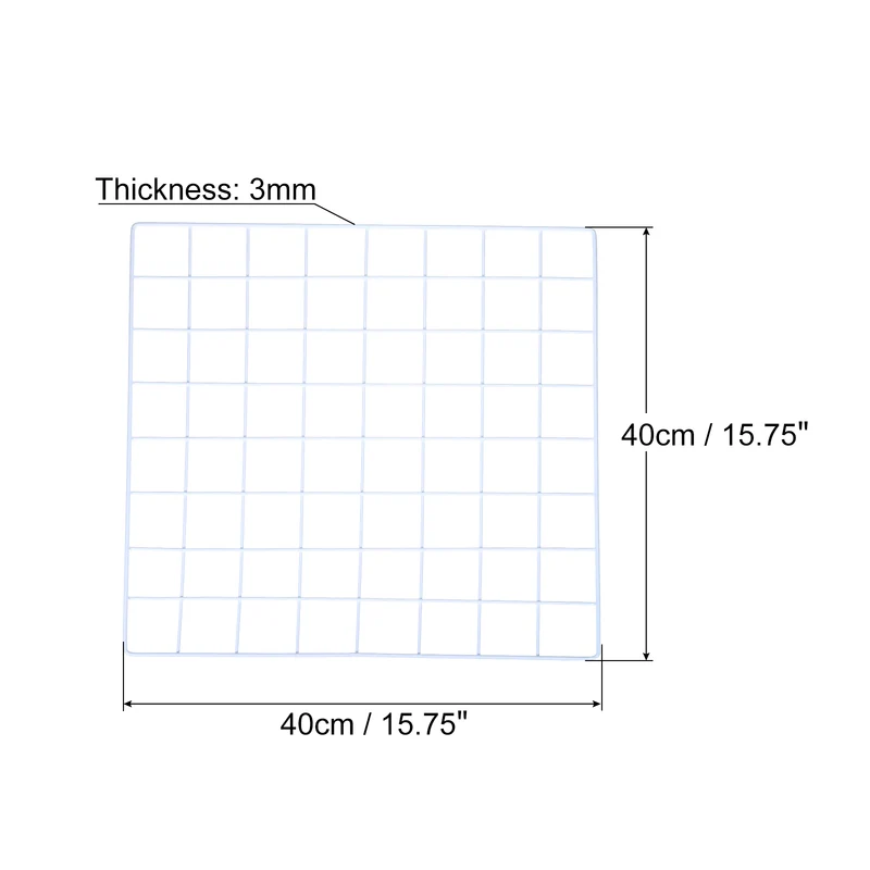 Wire Grid Panel, Wall Grid Decorative Board Photo