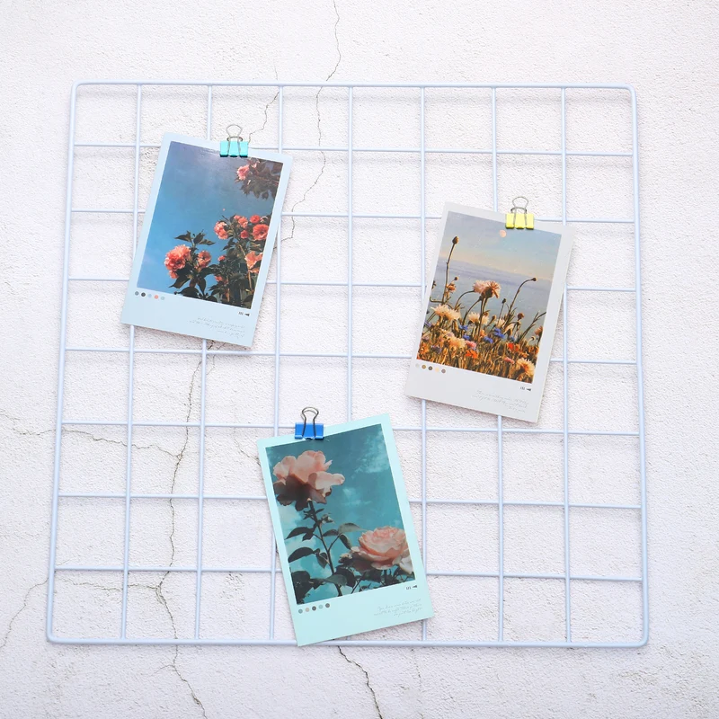 Wire Grid Panel, Wall Grid Decorative Board Photo