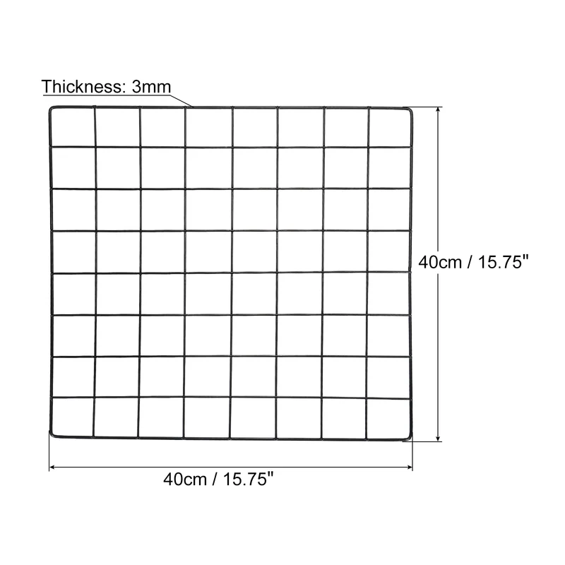 Wire Grid Panel, Wall Grid Decorative Board Photo