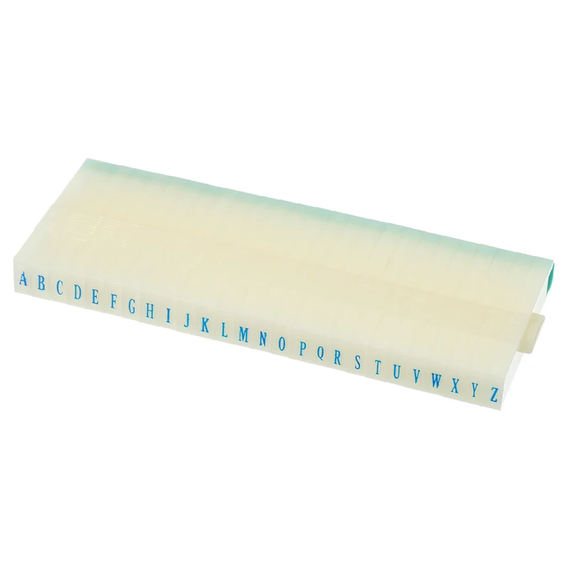 Detachable Letter Stamp, Plastic Digits Font Alphabet Combination Set