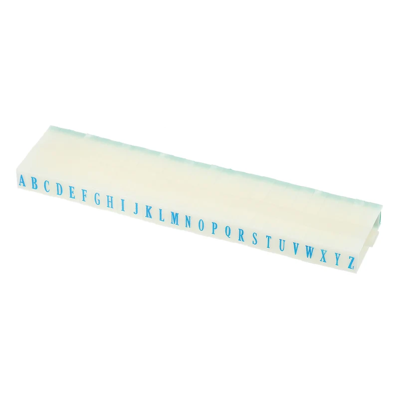 Detachable Letter Stamp, Plastic Digits Font Alphabet Combination Set