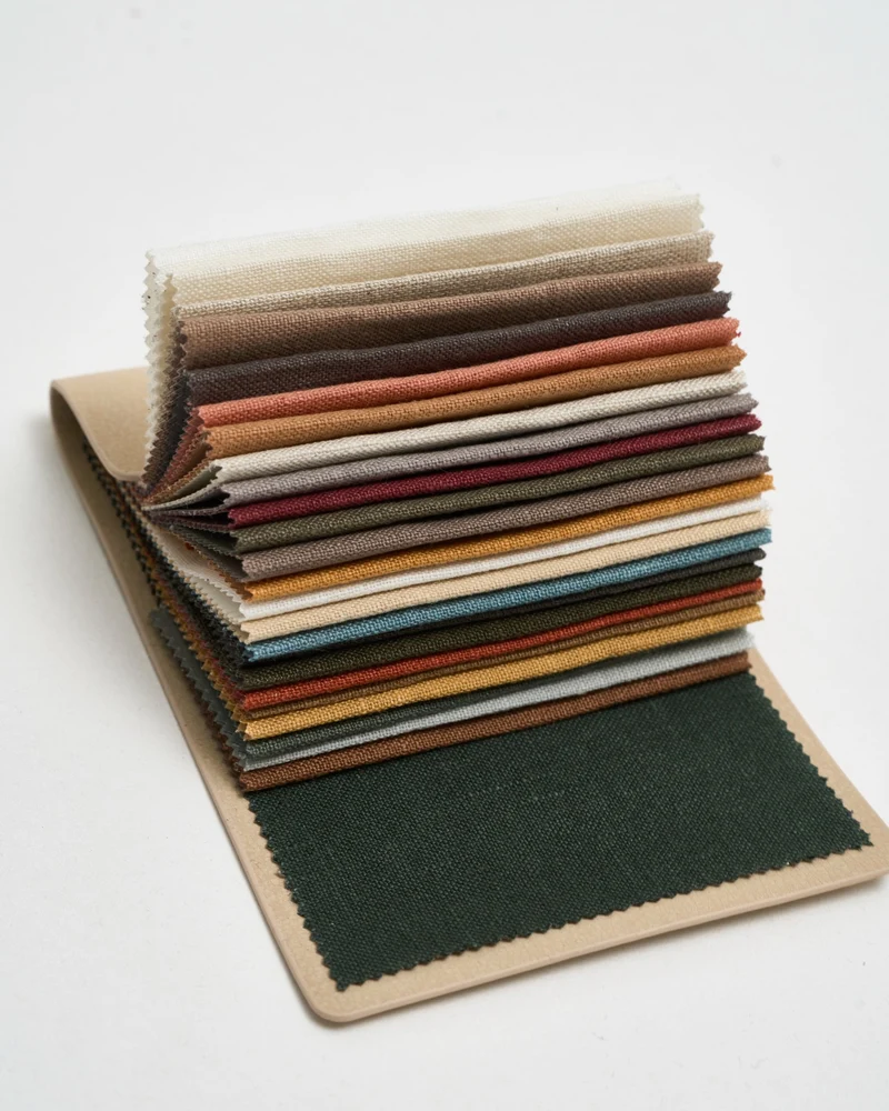 Helena 100% Linen Swatch Book — 25 Colors