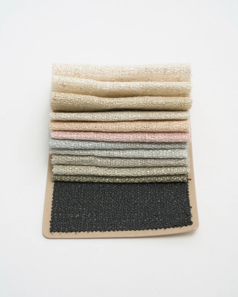 Fiona Linen Blend Swatch Book — 12 Colors
