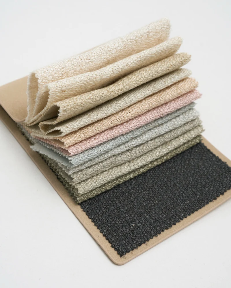 Fiona Linen Blend Swatch Book — 12 Colors