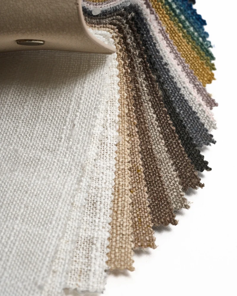 Cassie Linen Blend Swatch Book — 21 Colors