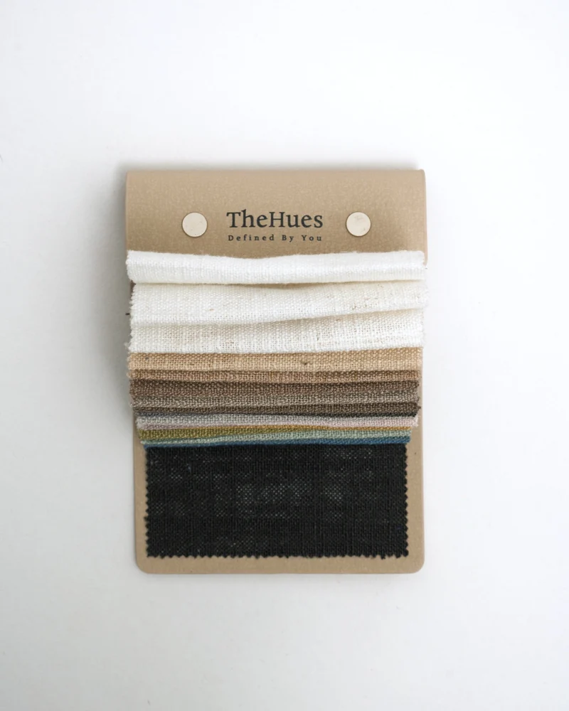 Cassie Linen Blend Swatch Book — 21 Colors