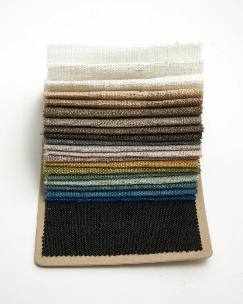 Cassie Linen Blend Swatch Book — 21 Colors