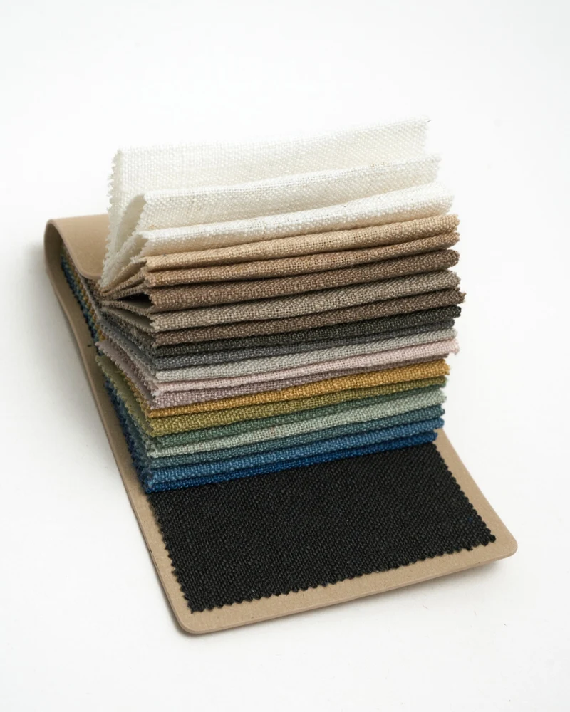 Cassie Linen Blend Swatch Book — 21 Colors