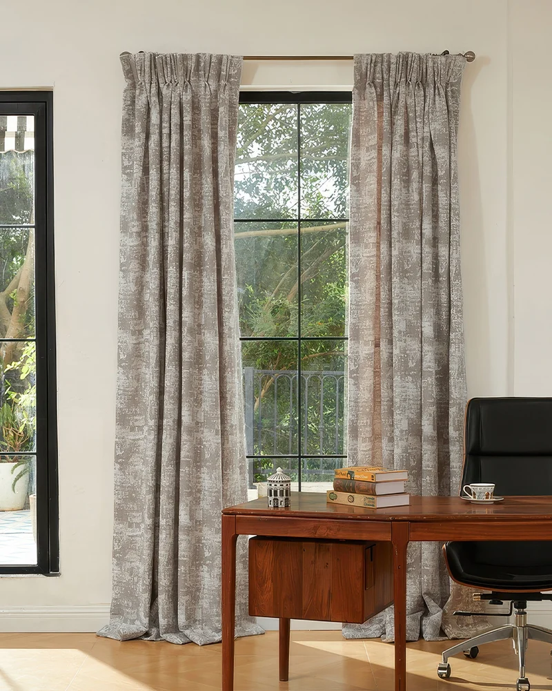 Mist Patterned Heavyweight Custom Curtain
