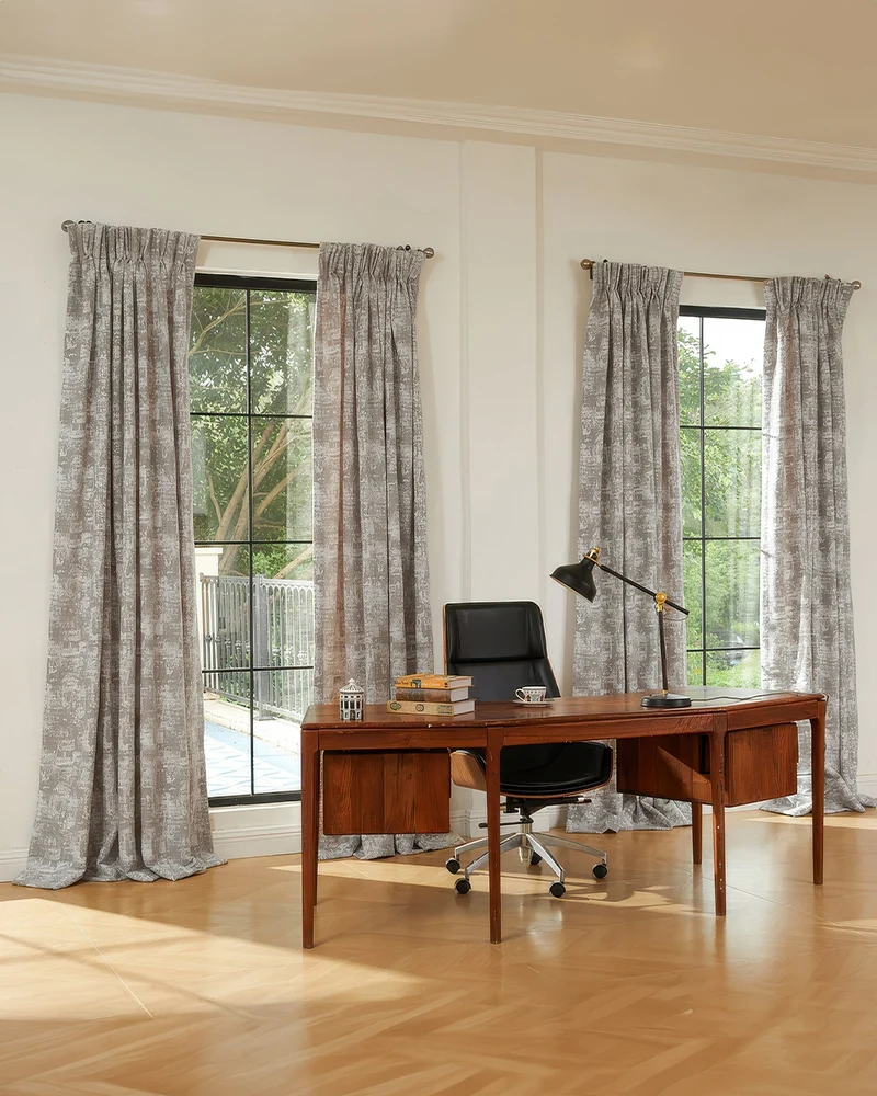 Mist Patterned Heavyweight Custom Curtain