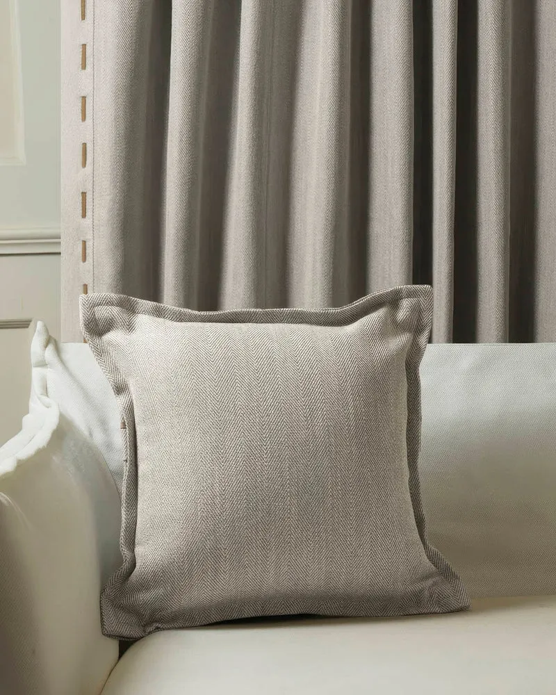 Cleo Textured Faux Leather Laced Throw Pillowcase