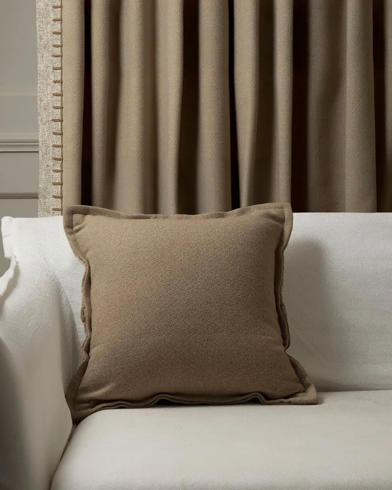 Zane Wool Blend Yarn Stitched Throw Pillowcase
