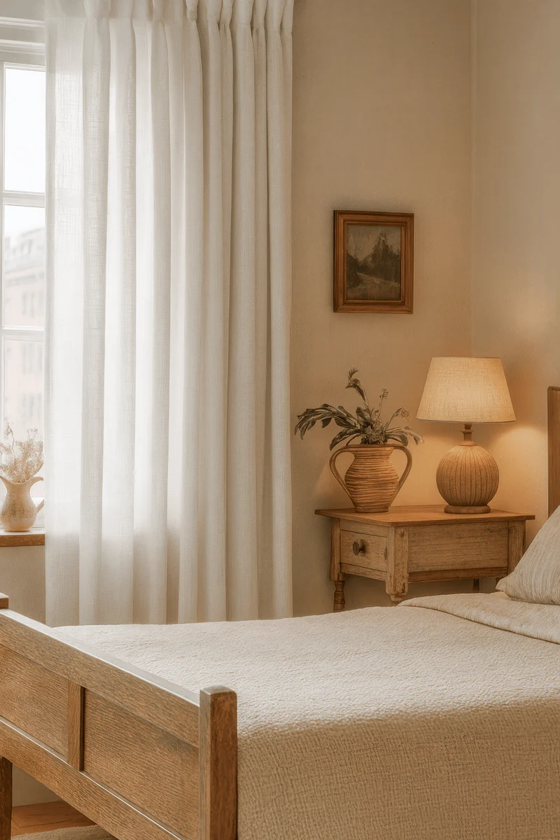 Cassie Linen Blend Custom Curtains