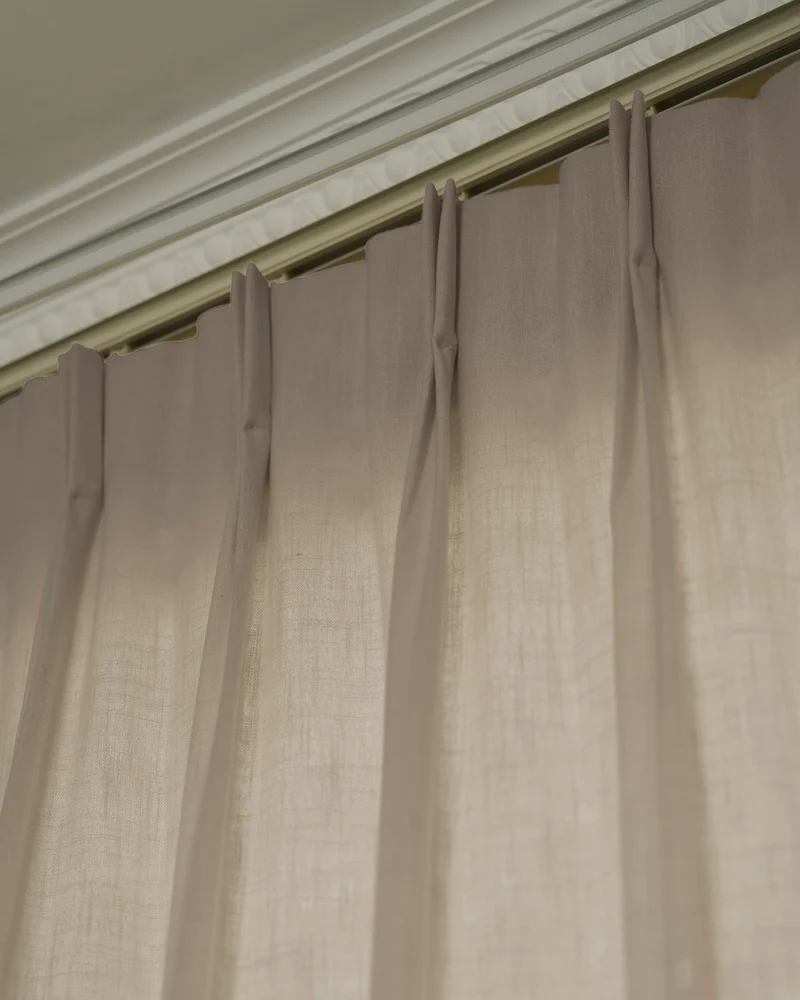 Cassie Linen Blend Custom Curtains