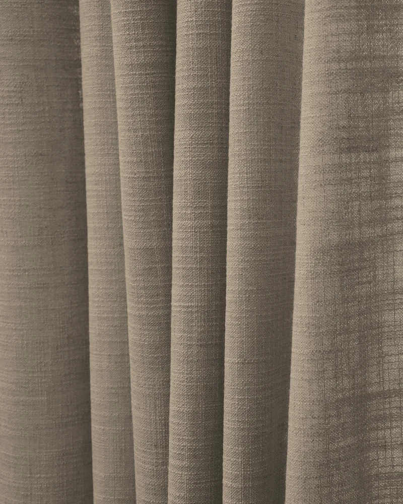 Cassie Linen Blend Custom Curtains