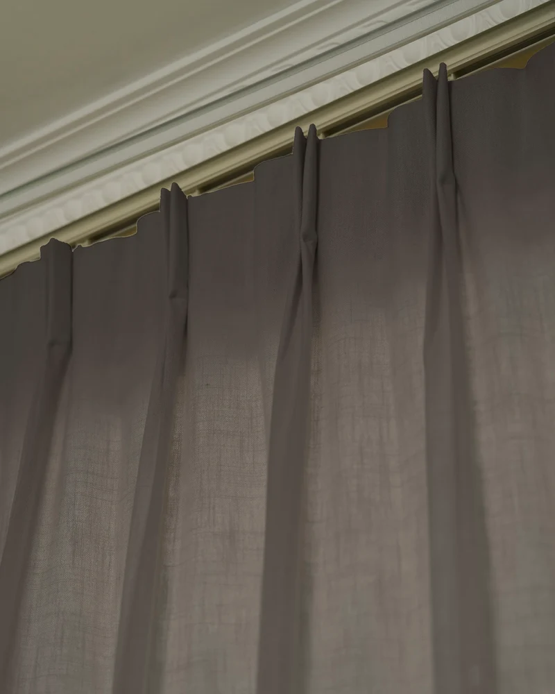 Cassie Linen Blend Custom Curtains