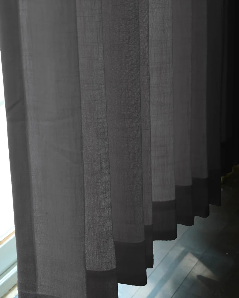 Cassie Linen Blend Custom Curtains