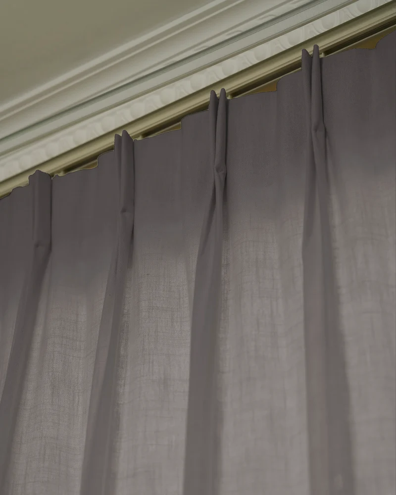 Cassie Linen Blend Custom Curtains