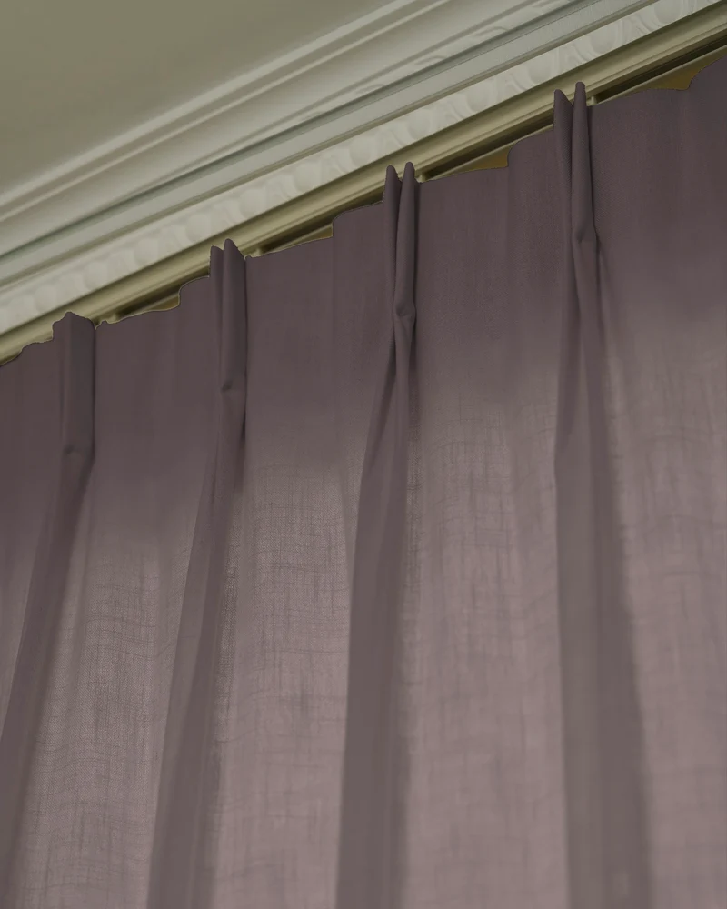 Cassie Linen Blend Custom Curtains