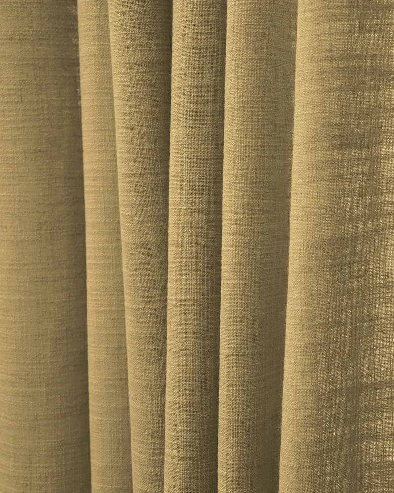 Cassie Linen Blend Custom Curtains