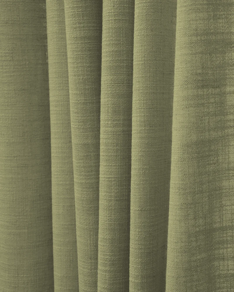 Cassie Linen Blend Custom Curtains
