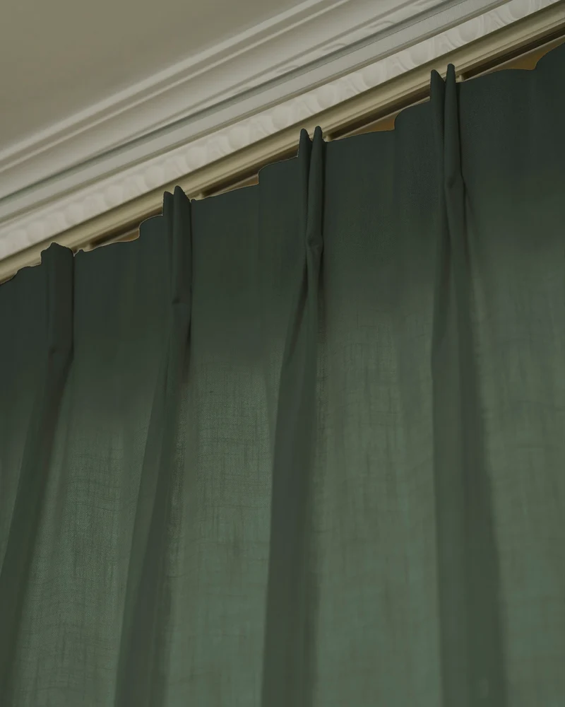 Cassie Linen Blend Custom Curtains