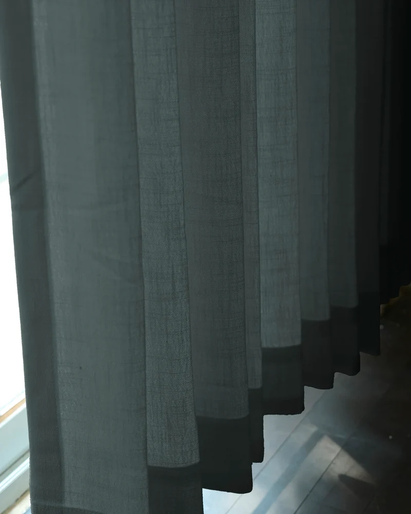 Cassie Linen Blend Custom Curtains