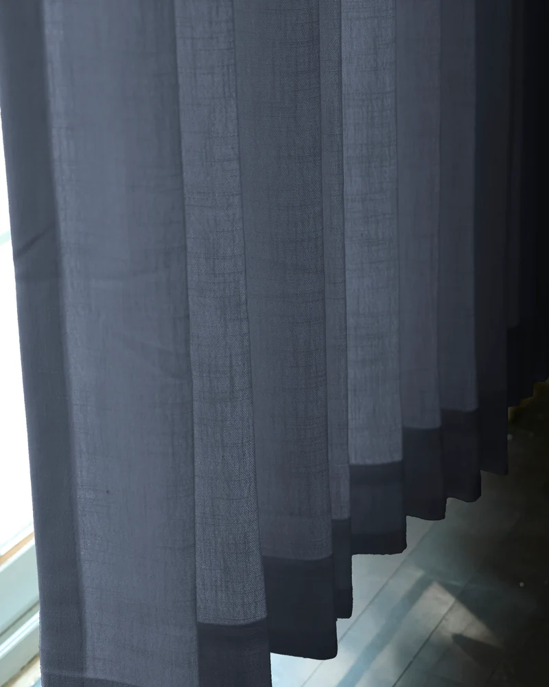 Cassie Linen Blend Custom Curtains