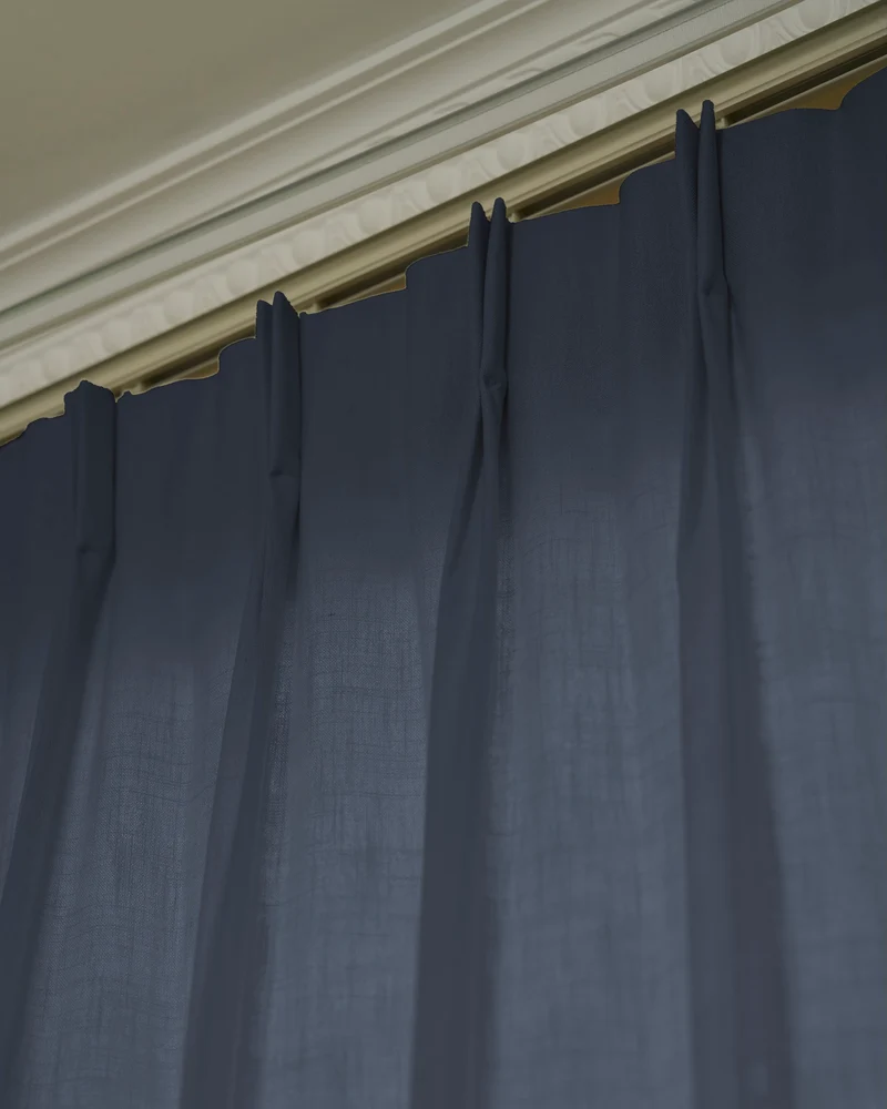 Cassie Linen Blend Custom Curtains