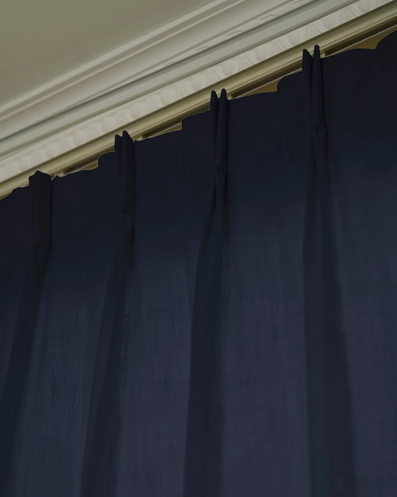 Cassie Linen Blend Custom Curtains