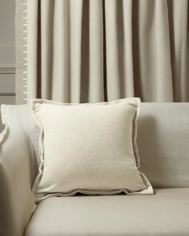 Zane Wool Blend Yarn Stitched Throw Pillowcase