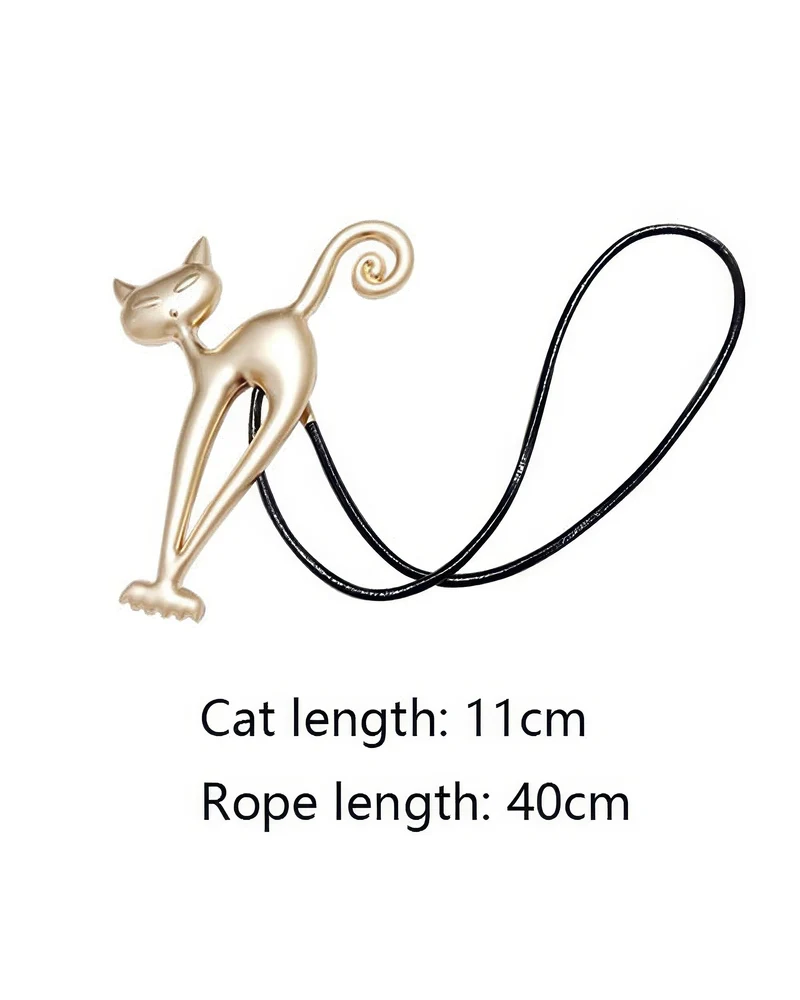 Cat Magnetic Curtain TieBack