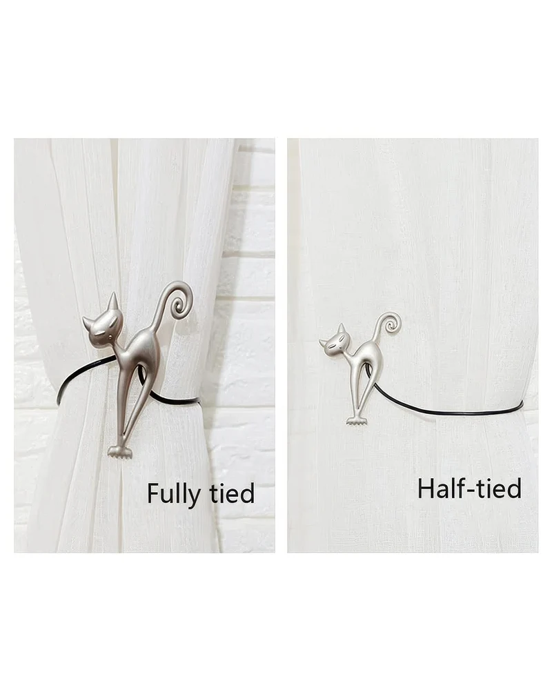 Cat Magnetic Curtain TieBack