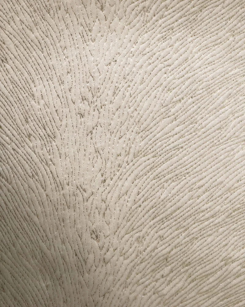 Palma Foil Printed Velvet Patterned Custom Curtain | Designed in Italy