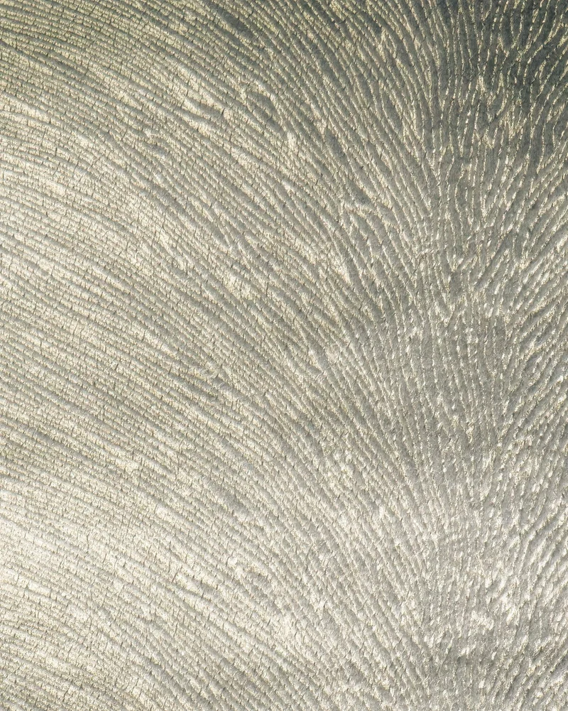 Palma Foil Printed Velvet Patterned Custom Curtain | Designed in Italy