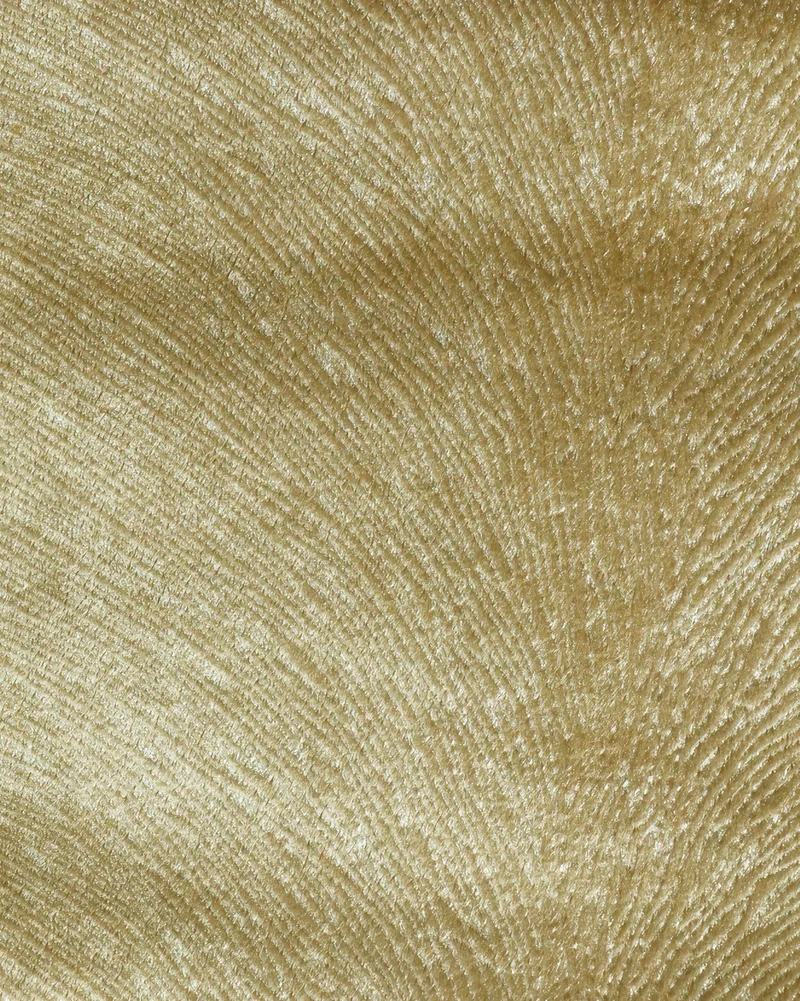 Palma Foil Printed Velvet Patterned Custom Curtain | Designed in Italy