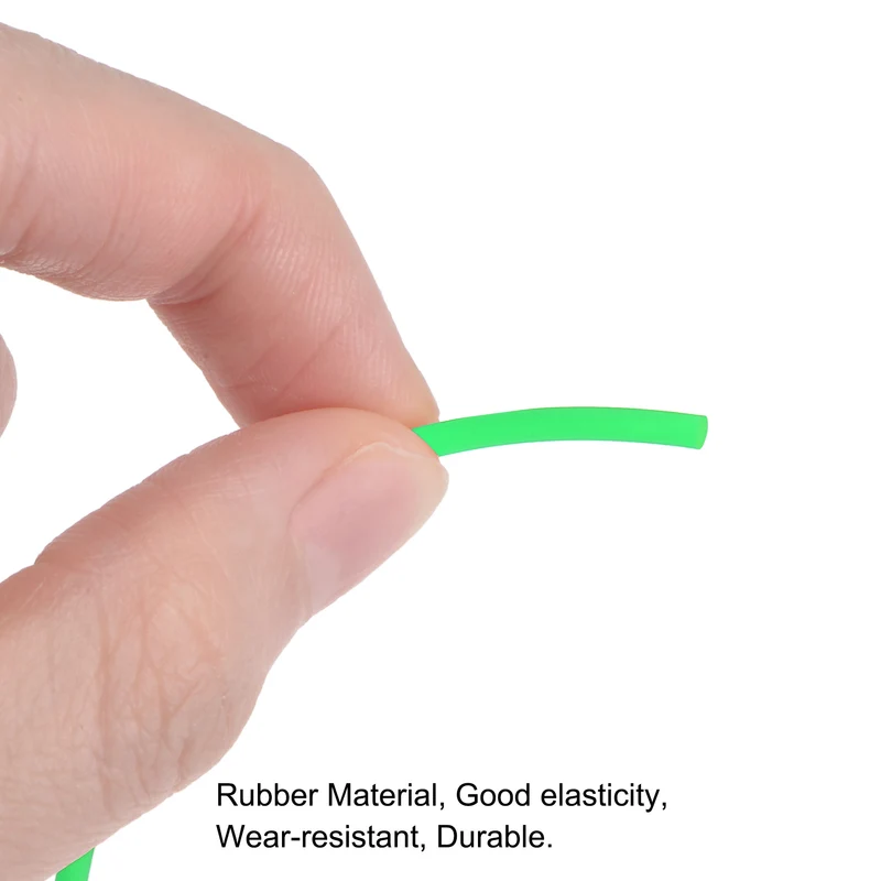 Rubber Cord Hollow Tubing for Craft Beading Necklaces Bracelet