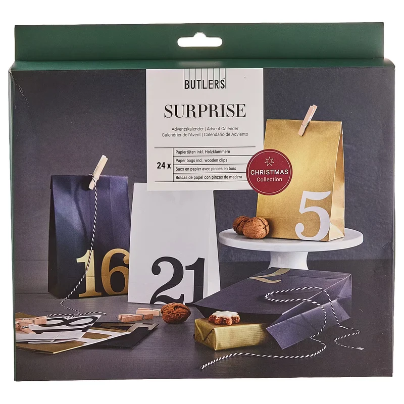 SURPRISE Adventskalender-Set Zahlen