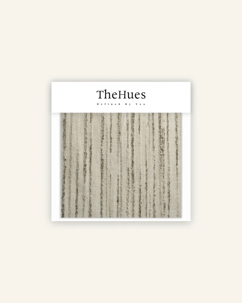 Sahara Linen Blend Patterned Fabric Swatches