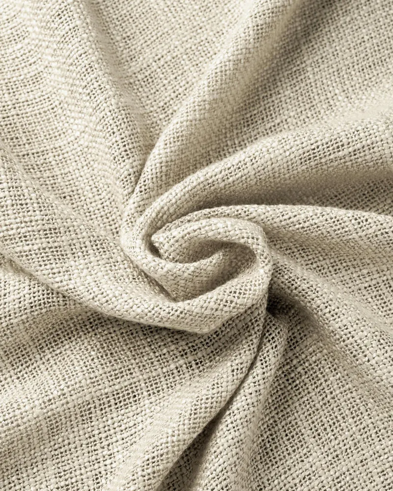 Jupiter Linen Look Soft Heavyweight Sheer Custom Curtain