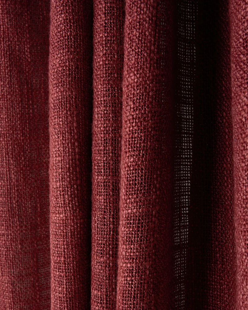 Jupiter Linen Look Soft Heavyweight Sheer Custom Curtain