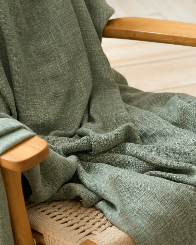 Jupiter Linen Look Soft Heavyweight Sheer Custom Curtain